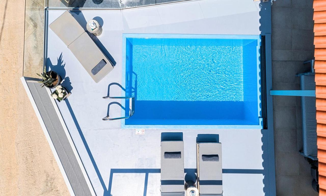 Olive Green Villa Heated Pool Agios Nikolaos Exterior foto